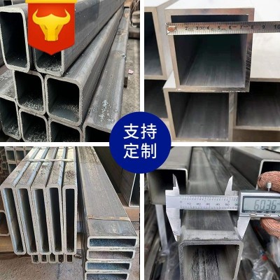 天津方管40*60友发镀锌方管矩形管Q235加厚无缝方管矩形方通30*30图2