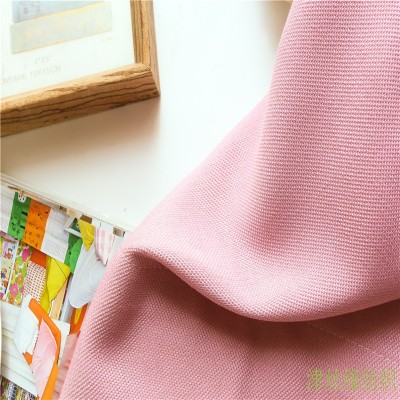 丝绒麻窗帘纯色遮光布宾馆酒店工程卧室素色麻料印花底布窗帘厂家图3