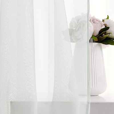 现代简约清新田园双串特丽纶窗帘布窗帘纱客厅卧室书房客厅装饰图4