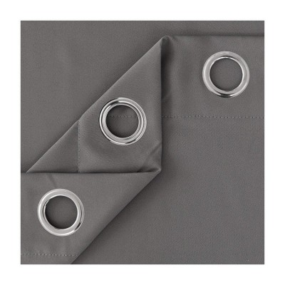 代发成品纯色窗帘跨境亚马逊窗帘遮光外贸窗帘布高精密curtains图4