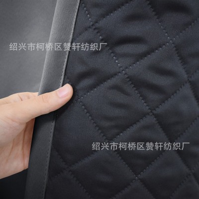 新冬季棉窗帘保温隔热保暖防寒防风加棉夹棉窗帘成品curtains跨境图3