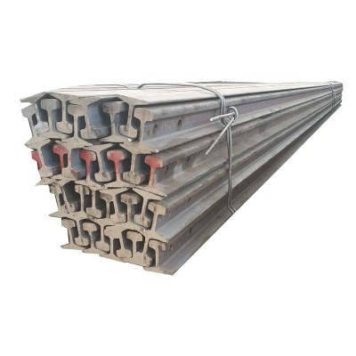 现货供应QU100起重轨 Q235B钢轨国际铁路矿用55Q重轨钢 厂批发直销