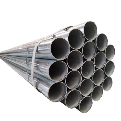 dn100热浸锌国标镀锌管圆管 热镀锌钢管线管沟槽连接消防镀 锌钢管图2