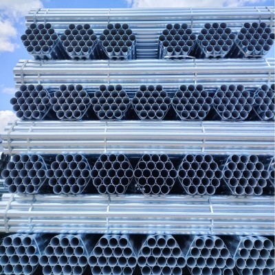 dn100热浸锌国标镀锌管圆管 热镀锌钢管线管沟槽连接消防镀 锌钢管图4