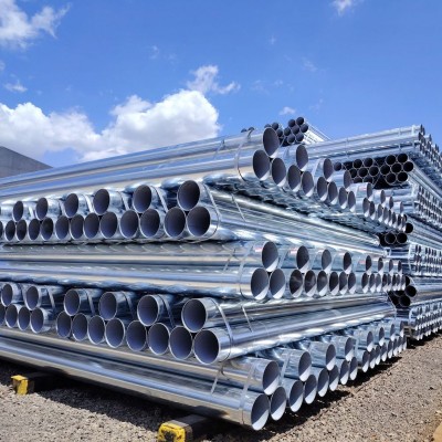 dn100热浸锌国标镀锌管圆管 热镀锌钢管线管沟槽连接消防镀 锌钢管图5