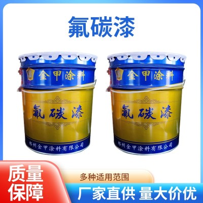 氟碳漆厂家定制 户外钢铁桥梁钢结构氟碳油漆 铁艺防锈金属面漆图3