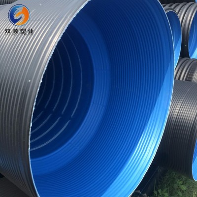 HDPE双壁波纹管 高速公路渗水波纹管 大口径聚乙烯排水管排污管图5