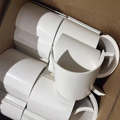 pvc半圆管U型槽排水管加厚裁切农业园林支撑管pvc塑料管批发图4