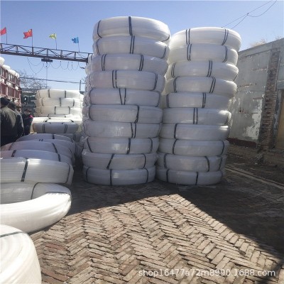 白色pe原料给水管厂家批发 聚乙烯塑料管pe盘管 阻燃穿线管注浆管图2