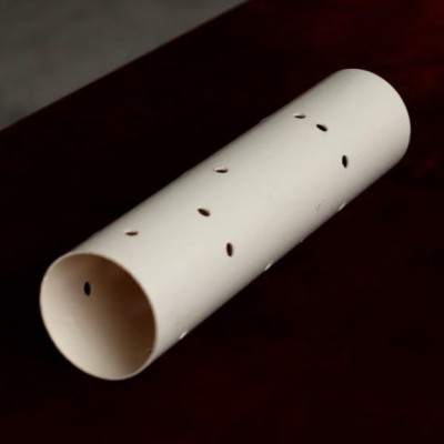 现货75nm直径pvc打孔管透水渗水管花园浇地农用塑料硬式透水管