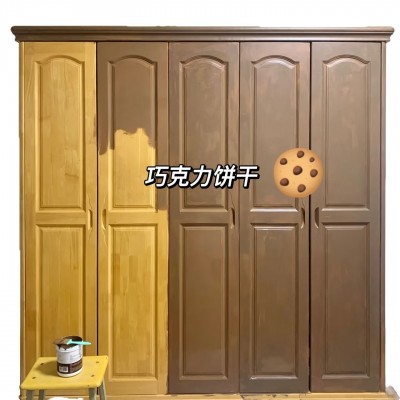 定制水性木器漆木用清漆防水家用自刷涂料家具翻新木门漆改色漆H