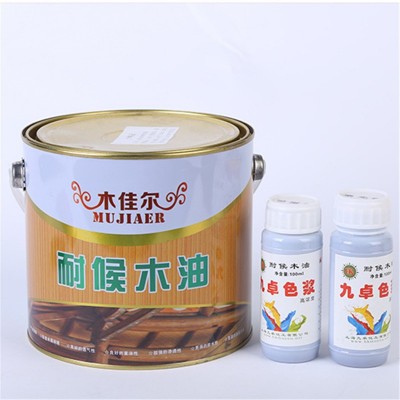 木蜡油清油户外耐候防腐木油实木地板家具油漆户外专用