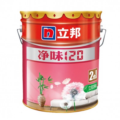 立邦净味120二合一内墙乳胶漆 墙面漆室内防霉刷墙涂料家用立邦漆图3