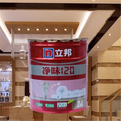 立邦净味120二合一内墙乳胶漆 墙面漆室内防霉刷墙涂料家用立邦漆