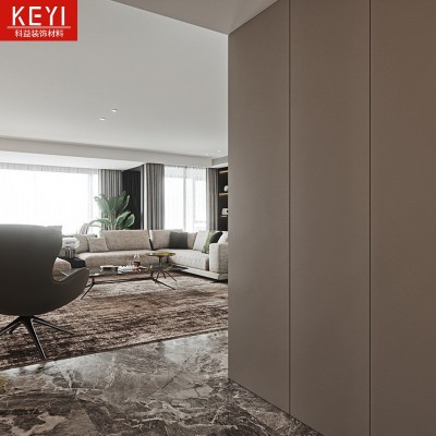 阻燃贴面木纹装饰护墙板抗倍特板 B1级防火板木饰面板免漆装饰板图4