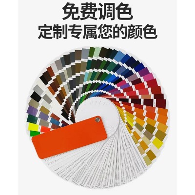 金属氟碳漆钢结构桥梁机械防腐漆户外铁门栏杆翻新镀锌管 金属漆图3