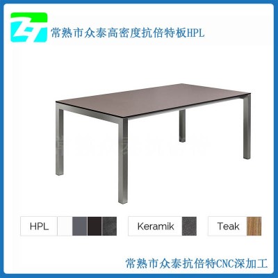 厂家加工防水防潮抗倍特课桌板 户外桌面板可CNC造型加工打孔