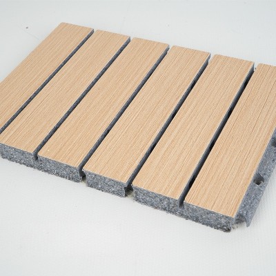 陶铝吸音板木制墙面装饰学校影视厅会议室A1防火降噪吸音板定制图2