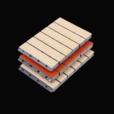 陶铝吸音板木制墙面装饰学校影视厅会议室A1防火降噪吸音板定制图4