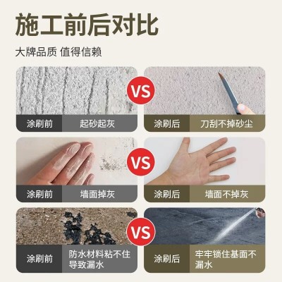墙固界面剂内墙加固剂墙面胶强固地固涂料水泥地面防水防潮固化剂图4