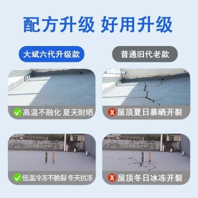 跨境屋顶防水涂料专用补漏液体卷材顶楼堵漏王水性聚氨酯防水材料图3