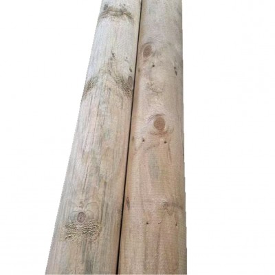 古建松木梁古建木梁景观圆柱柱墩寺庙古建樟子松木板材圆木庭院