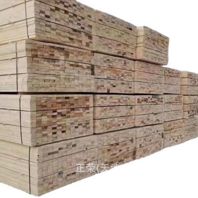 厂家批发白松建筑熏蒸木方工程大方枕木木方 熏蒸方木 熏蒸木条