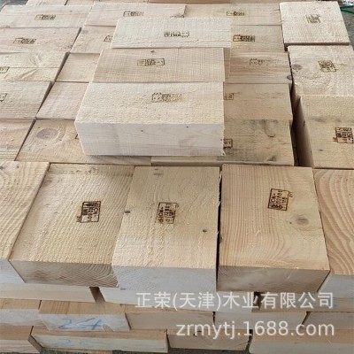 厂家批发白松建筑熏蒸木方工程大方枕木木方 熏蒸方木 熏蒸木条图4