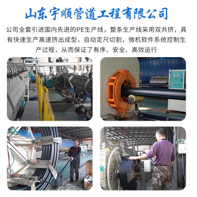 PE管自来水管DN100厂家生产直销快速发货6米直管给水管图3