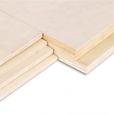 激光切割模型建筑三合板 杨木多层夹板厂家直销杨木胶合板
