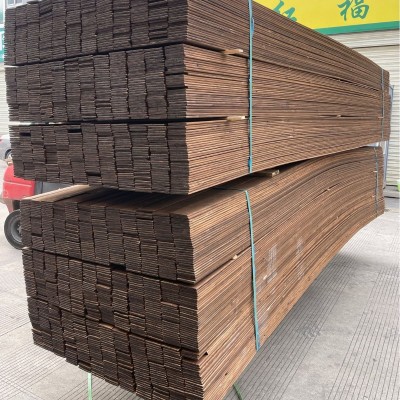 碳化木条3米长现货户外碳化木地板花箱防腐木龙骨桑拿板实木栏杆图4