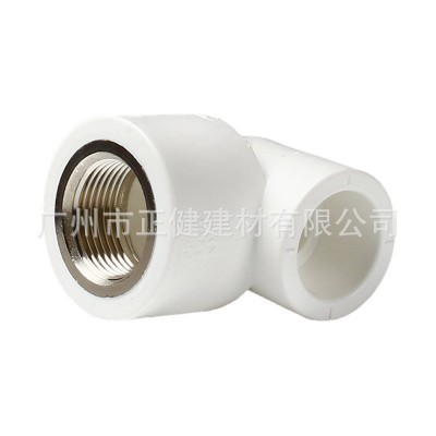 联塑PPR金属配件批发接头直接内牙4分20直通6分外丝三通弯头热熔图3