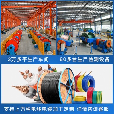 厂家定制铜芯电缆yjv阻燃电缆6/10/16/25/50平方铜线1-5芯电缆线图3