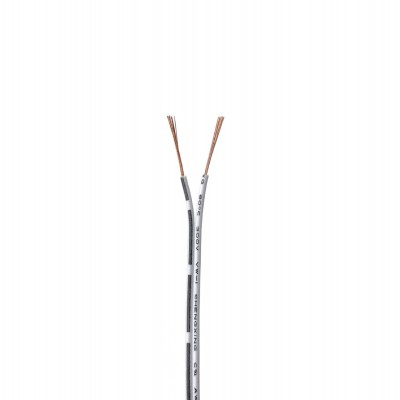 2468 22AWG24号双排竹节并线白注黑孖支两芯dc电源线led电子线厂图5