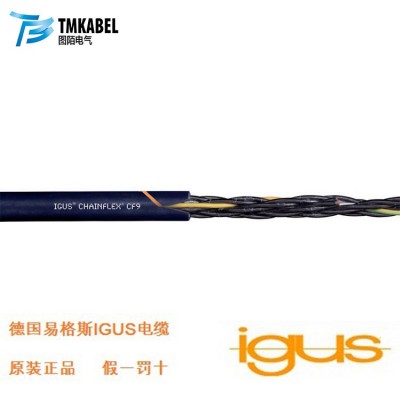 德国易格斯电缆IGUS电缆高负载TPE外护套带屏蔽拖链电缆CF10图2