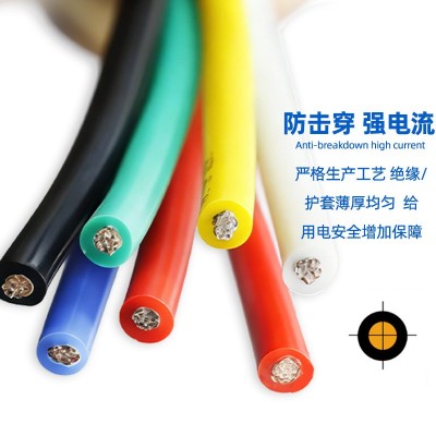 正标ul1007电子线22 24 26 28awg线束镀锡铜pvc设备单芯护套线图3