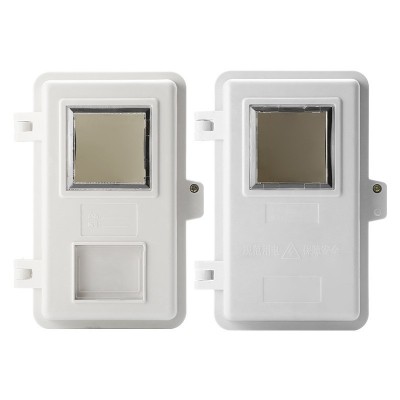 厂家直供玻璃钢电表箱 单相一户平门防尘阻燃防盗电一户式配电箱