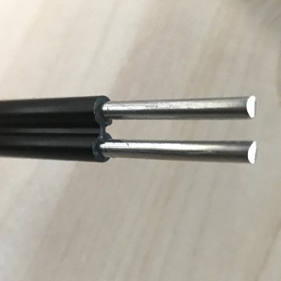 集束导线防老化铝线2*4平方户外架空绝缘2芯平行线铝芯电线阻燃