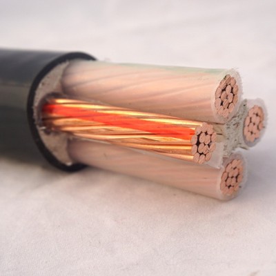 工程用YJV4铜芯电缆户外架空明敷耐候聚乙烯绝缘层抗老化动力电缆图3