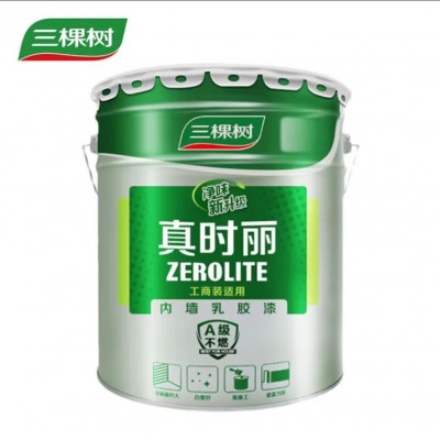 三棵树内墙乳胶漆内墙漆涂料室外防霉建筑别墅自刷彩绘漆墙面漆图4