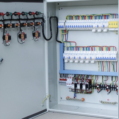 排烟风机配电箱户外工地加厚控制箱304不锈钢消防家用配电箱厂家图4