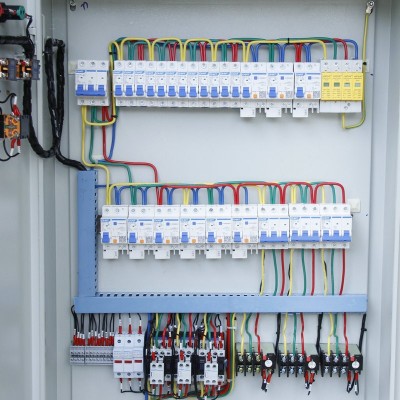 排烟风机配电箱户外工地加厚控制箱304不锈钢消防家用配电箱厂家图2