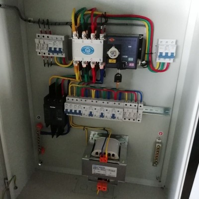 厂家供应消防电梯配电箱 防水防尘接线箱配电箱 电源控制箱配电箱图4