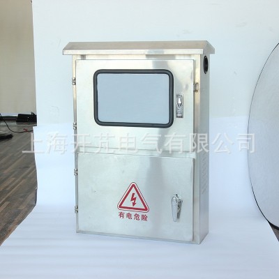 供应配电箱 室外防雨电表配电箱 不锈钢计量柜监控设备按钮开关箱图2