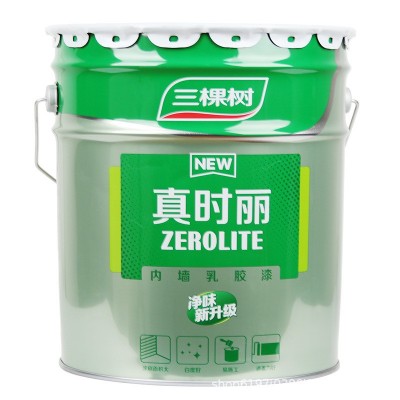 三棵树墙面漆内墙乳胶漆墙漆室内家用油漆自刷白色涂料环 保内墙漆图2