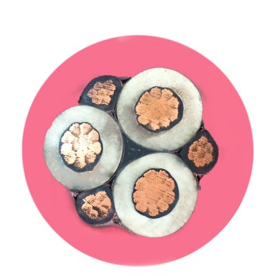 盾构机高压橡套软电缆现货UGEFP 6/10kv 3*70+3*35/3耐寒型重庆图2