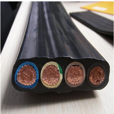 电线电缆生产厂家 YFFB5*4丁晴绝缘护套行车专用扁线 电源线