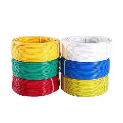 家装电源线铜芯ZR-BV4/6/10/16平方塑铜线单芯硬电线安全安全耐用