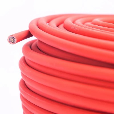 光伏线4平方直流电缆线太阳能电线PV1-F镀锡铜芯新能源电缆高压