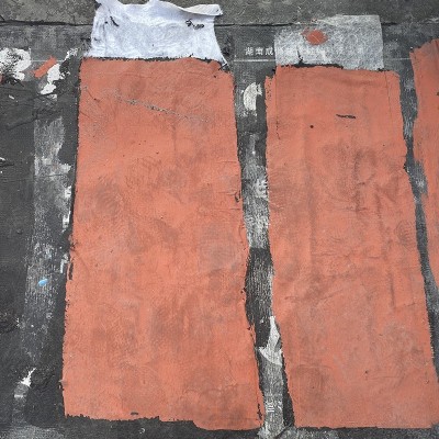 外露型屋面防水涂料屋顶天沟防水补漏红橡胶阳台防水高弹 柔韧材料图4